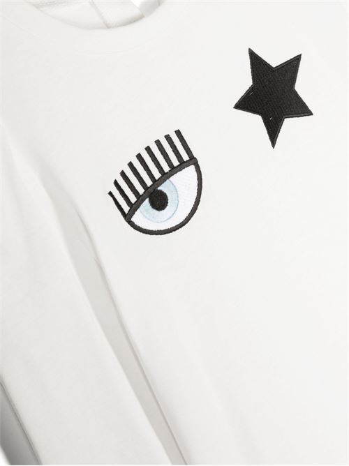 T-shirt bambina Eye Star Chiara Ferragni Kids | 51B62122060001